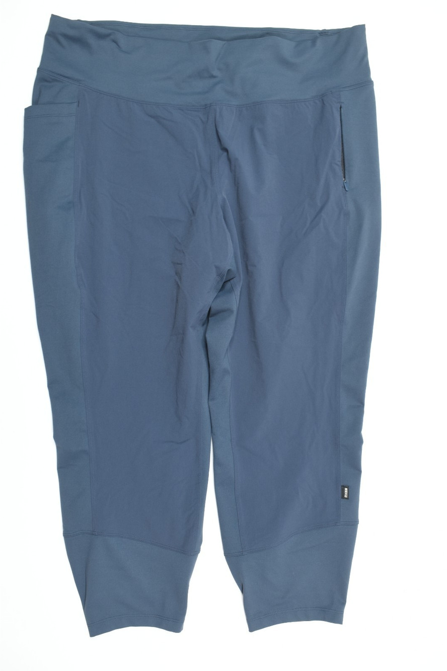 REI Co-Op Flash Hybrid Tight Leggings Womens 2XL Navy Blue Pull-On Stretch Hike